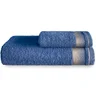 Jogo de Toalhas Azul Egito Sublime 2pç