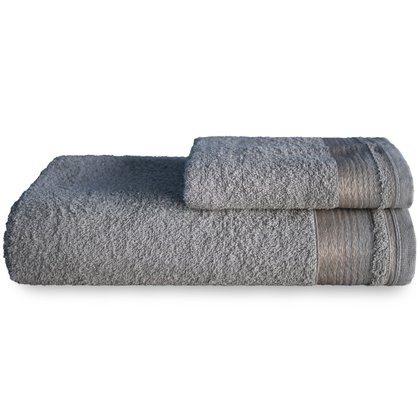 Jogo de Toalhas Gris Sublime 2pç