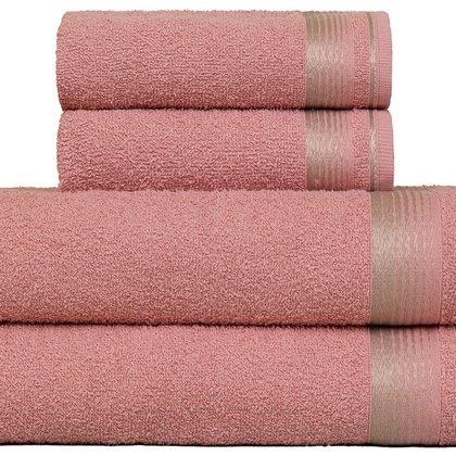 jogo 4 pecas banho sublime rosa croche