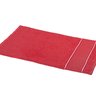 toalha lavabo bordar vermelho